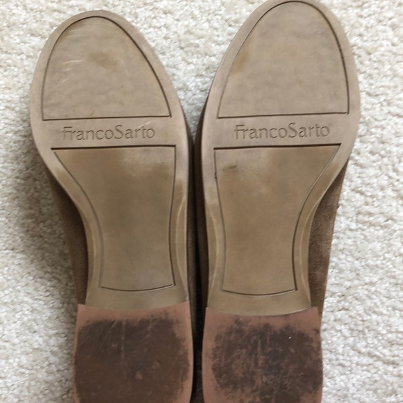 Franco Sarto Suede Loafers - Picture 4 of 6